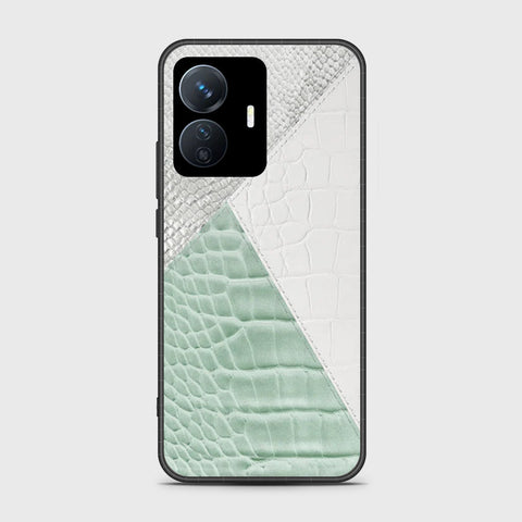 Vivo Y77e Cover- Printed Skins Series - HQ Ultra Shine Premium Infinity Glass Soft Silicon Borders Case