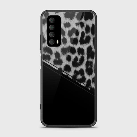 Huawei Psmart 2021 Cover- Printed Skins Series - HQ Ultra Shine Premium Infinity Glass Soft Silicon Borders Case