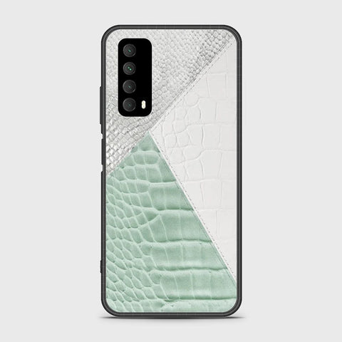 Huawei Psmart 2021 Cover- Printed Skins Series - HQ Ultra Shine Premium Infinity Glass Soft Silicon Borders Case
