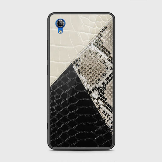 Vivo Y91C Cover - Printed Skins Series - HQ Ultra Shine Premium Infinity Glass Soft Silicon Borders Case