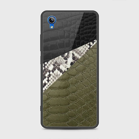 Vivo Y91C Cover - Printed Skins Series - HQ Ultra Shine Premium Infinity Glass Soft Silicon Borders Case