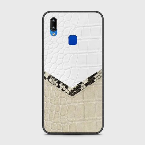 Vivo Y91i Cover- Printed Skins Series - HQ Ultra Shine Premium Infinity Glass Soft Silicon Borders Case