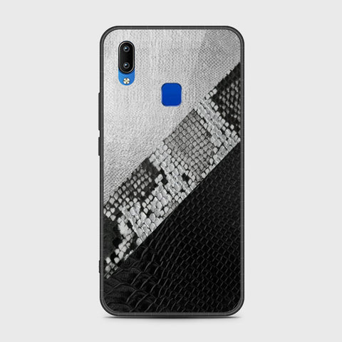 Vivo Y91i Cover- Printed Skins Series - HQ Ultra Shine Premium Infinity Glass Soft Silicon Borders Case