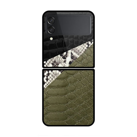 Samsung Galaxy Z Flip 3 5G Cover- Printed Skins Series - HQ Premium Shine Durable Shatterproof Case