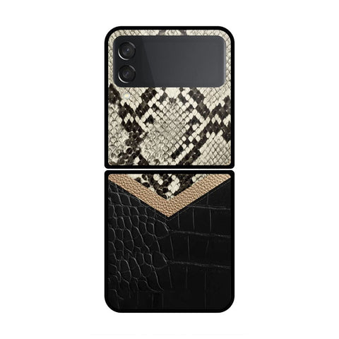 Samsung Galaxy Z Flip 3 5G Cover- Printed Skins Series - HQ Premium Shine Durable Shatterproof Case