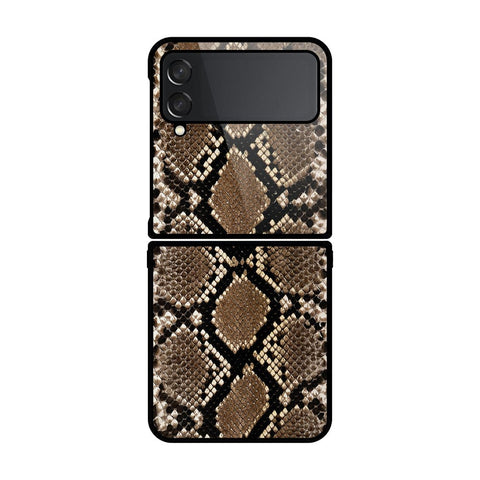 Samsung Galaxy Z Flip 4 5G Cover- Printed Skins Series - HQ Premium Shine Durable Shatterproof Case - Soft Silicon Borders