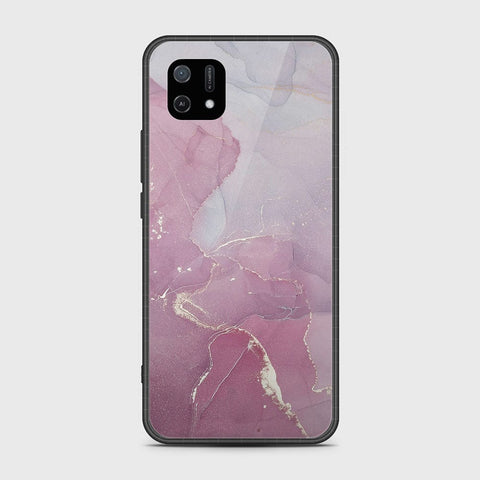 Oppo A16K Cover- Mystic Marble Series - HQ Ultra Shine Premium Infinity Glass Soft Silicon Borders Case