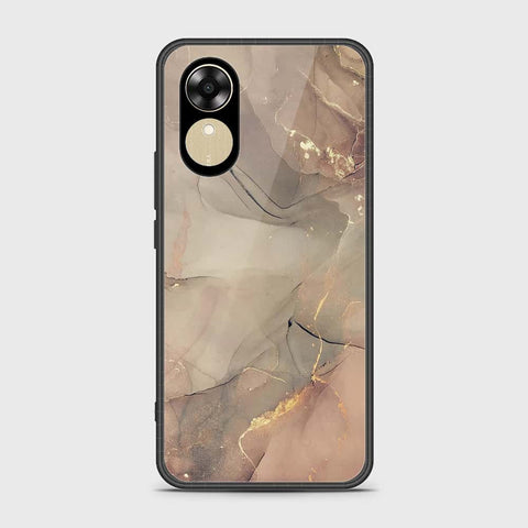 Oppo A17k Cover- Mystic Marble Series - HQ Ultra Shine Premium Infinity Glass Soft Silicon Borders Case