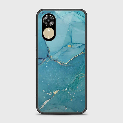 Oppo A17k Cover- Mystic Marble Series - HQ Ultra Shine Premium Infinity Glass Soft Silicon Borders Case