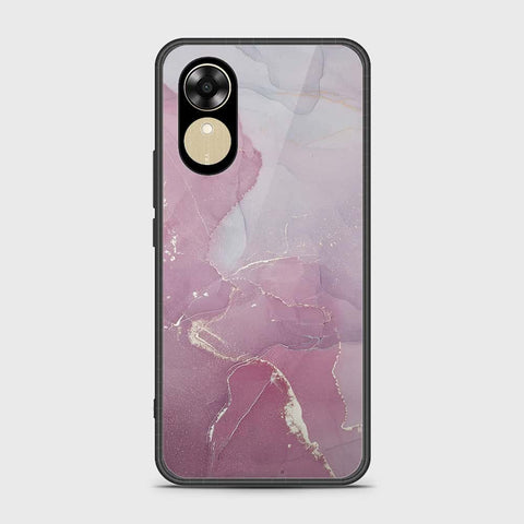 Oppo A17k Cover- Mystic Marble Series - HQ Ultra Shine Premium Infinity Glass Soft Silicon Borders Case