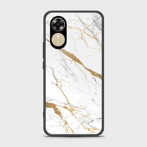 Oppo A17k Cover- Mystic Marble Series - HQ Ultra Shine Premium Infinity Glass Soft Silicon Borders Case