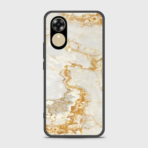 Oppo A17k Cover- Mystic Marble Series - HQ Ultra Shine Premium Infinity Glass Soft Silicon Borders Case