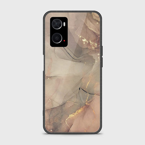 Oppo A76 Cover- Mystic Marble Series - HQ Ultra Shine Premium Infinity Glass Soft Silicon Borders Case