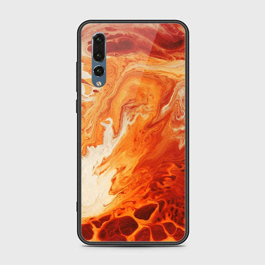 Huawei P20 Pro Cover - Mystic Marble Series - HQ Ultra Shine Premium Infinity Glass Soft Silicon Borders Case
