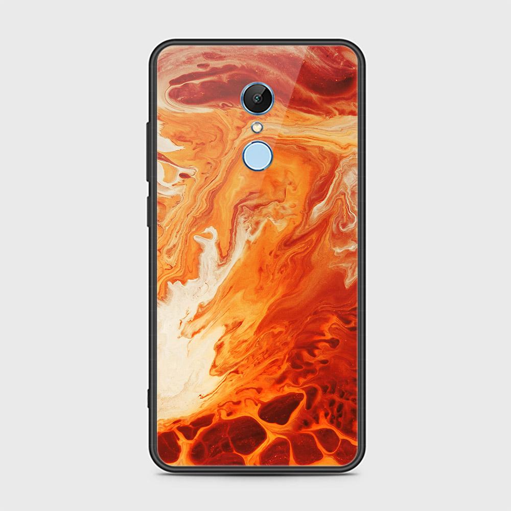 Redmi 5 Plus Cover - Mystic Marble Series - HQ Ultra Shine Premium Infinity Glass Soft Silicon Borders Case