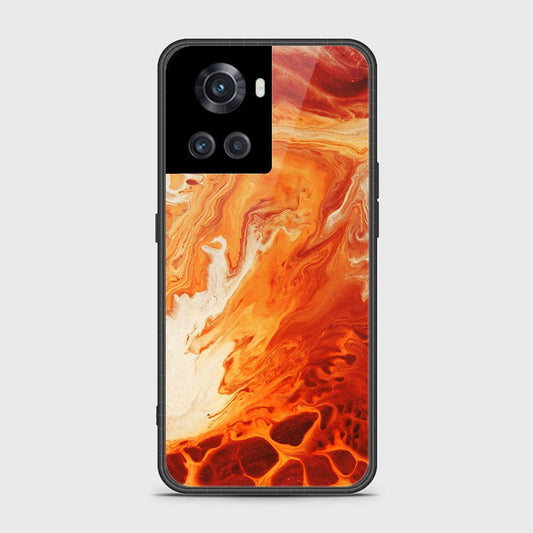 OnePlus Ace Cover- Mystic Marble Series - HQ Ultra Shine Premium Infinity Glass Soft Silicon Borders Case