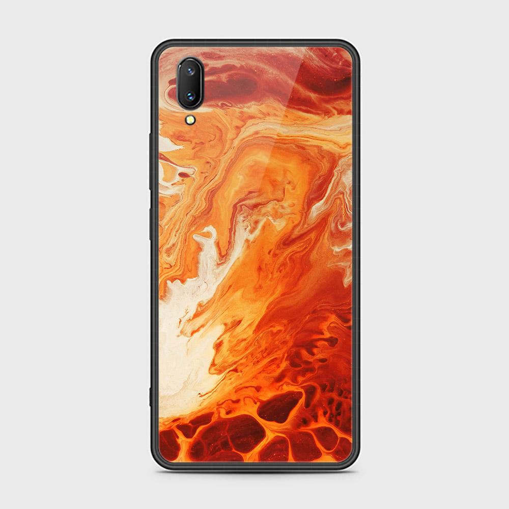 Vivo V11 Pro Cover - Mystic Marble Series - HQ Ultra Shine Premium Infinity Glass Soft Silicon Borders Case