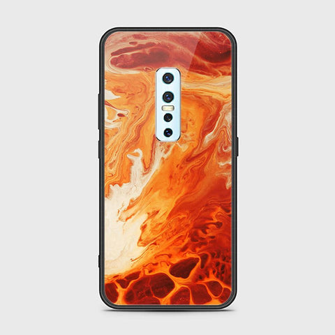 Vivo V17 Pro Cover - Mystic Marble Series - HQ Ultra Shine Premium Infinity Glass Soft Silicon Borders Case