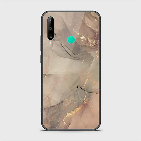 Huawei Y7P Cover - Mystic Marble Series - HQ Ultra Shine Premium Infinity Glass Soft Silicon Borders Case