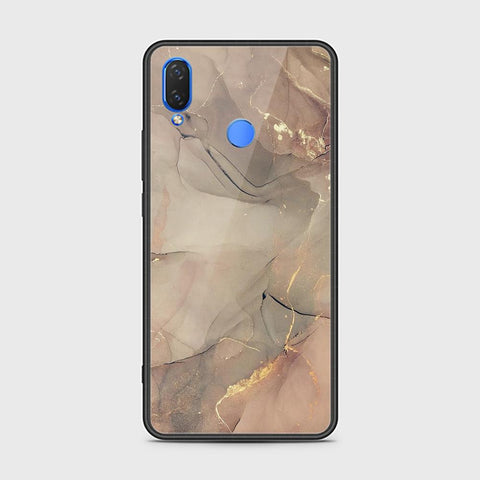 Huawei Y9 2019 Cover - Mystic Marble Series - HQ Ultra Shine Premium Infinity Glass Soft Silicon Borders Case