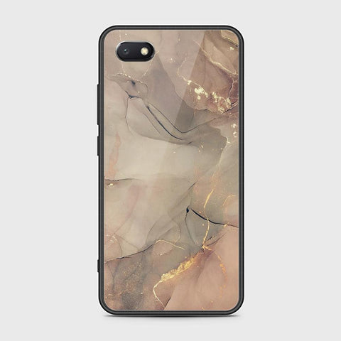 Huawei Y5 Prime 2018 Cover - Mystic Marble Series - HQ Ultra Shine Premium Infinity Glass Soft Silicon Borders Case