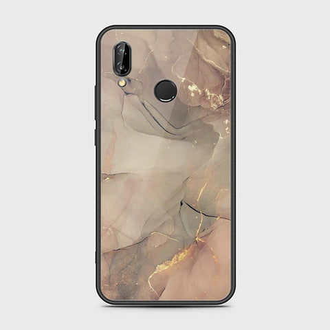 Huawei P20 Lite Cover - Mystic Marble Series - HQ Ultra Shine Premium Infinity Glass Soft Silicon Borders Case