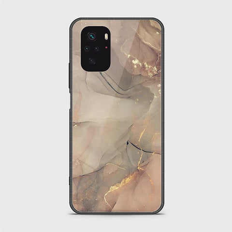 Xiaomi Redmi Note 10 4G Cover - Mystic Marble Series - HQ Ultra Shine Premium Infinity Glass Soft Silicon Borders Case