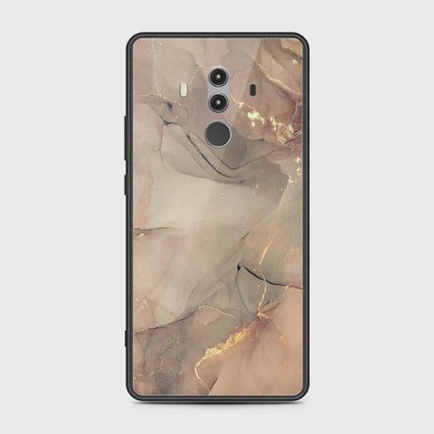 Huawei Mate 10 Pro Cover - Mystic Marble Series - HQ Ultra Shine Premium Infinity Glass Soft Silicon Borders Case