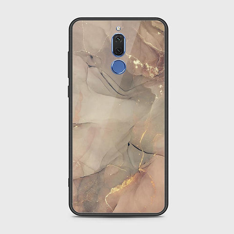 Huawei Mate 10 Lite Cover - Mystic Marble Series - HQ Ultra Shine Premium Infinity Glass Soft Silicon Borders Case