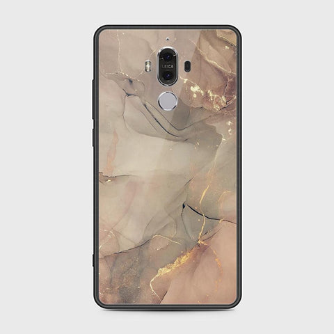 Huawei Mate 9 Cover - Mystic Marble Series - HQ Ultra Shine Premium Infinity Glass Soft Silicon Borders Case