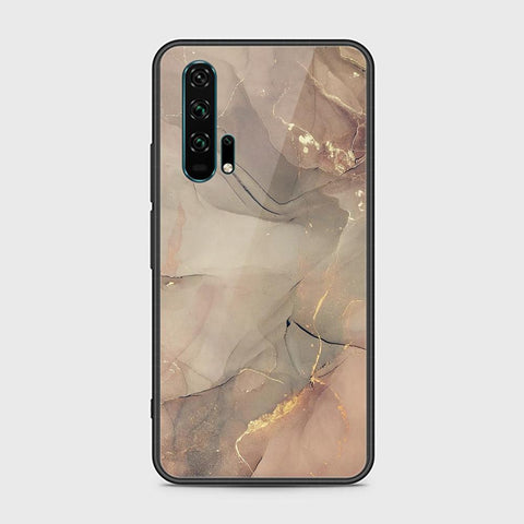 Honor 20 Pro Cover - Mystic Marble Series - HQ Ultra Shine Premium Infinity Glass Soft Silicon Borders Case