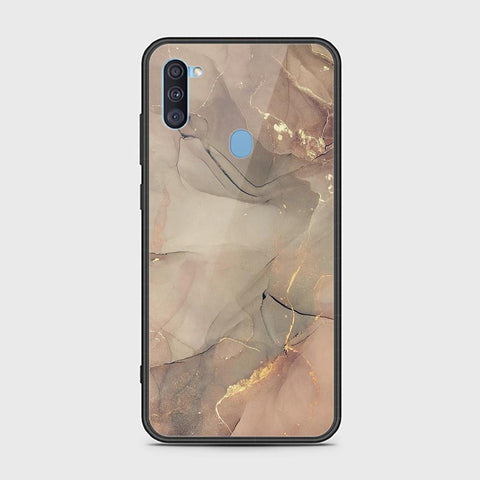 Samsung Galaxy M11 Cover - Mystic Marble Series - HQ Ultra Shine Premium Infinity Glass Soft Silicon Borders Case