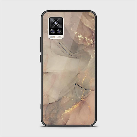 Vivo V20 Cover - Mystic Marble Series - HQ Ultra Shine Premium Infinity Glass Soft Silicon Borders Case