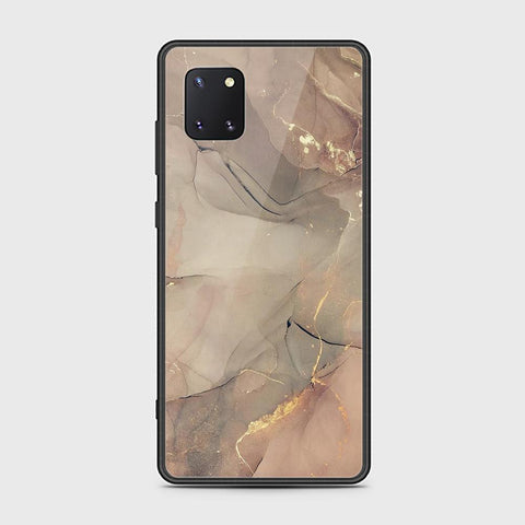 Samsung Galaxy Note 10 Lite Cover - Mystic Marble Series - HQ Ultra Shine Premium Infinity Glass Soft Silicon Borders Case