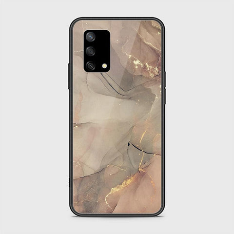 Oppo A95 4G Cover - Mystic Marble Series - HQ Ultra Shine Premium Infinity Glass Soft Silicon Borders Case