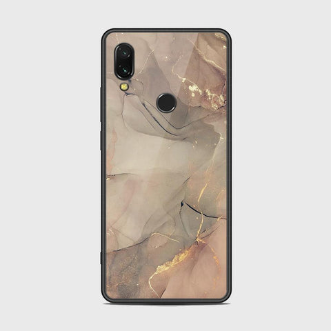 Xiaomi Redmi 7 Cover - Mystic Marble Series - HQ Ultra Shine Premium Infinity Glass Soft Silicon Borders Case