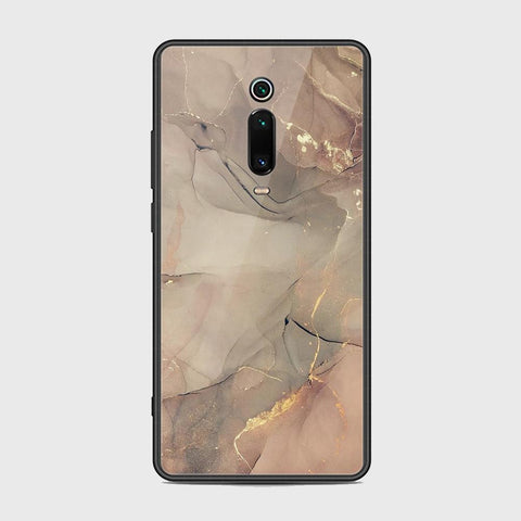 Xiaomi Mi 9T Cover - Mystic Marble Series - HQ Ultra Shine Premium Infinity Glass Soft Silicon Borders Case