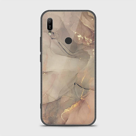 Huawei Y6 2019 / Y6 Prime 2019 Cover - Mystic Marble Series - HQ Ultra Shine Premium Infinity Glass Soft Silicon Borders Case