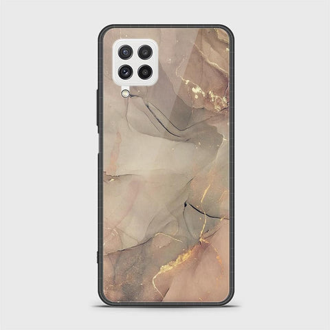 Samsung Galaxy M32 Cover- Mystic Marble Series - HQ Ultra Shine Premium Infinity Glass Soft Silicon Borders Case