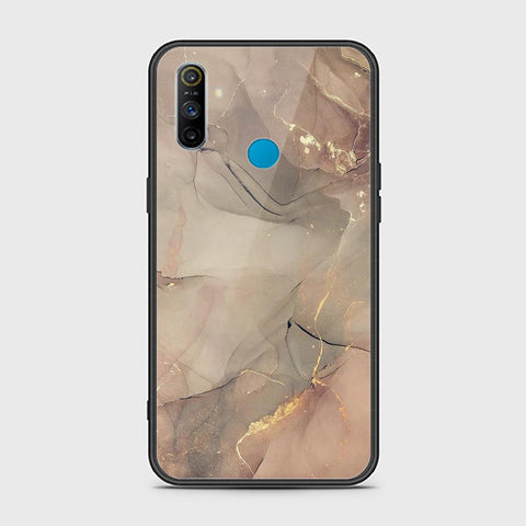 Realme C3 Cover - Mystic Marble Series - HQ Ultra Shine Premium Infinity Glass Soft Silicon Borders Case