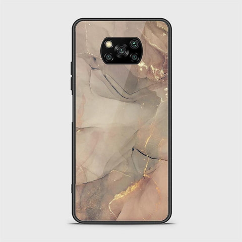 Xiaomi Poco X3 Pro Cover - Mystic Marble Series - HQ Ultra Shine Premium Infinity Glass Soft Silicon Borders Case