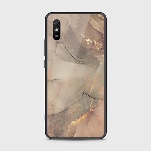 Xiaomi Redmi 9i Cover - Mystic Marble Series - HQ Ultra Shine Premium Infinity Glass Soft Silicon Borders Case