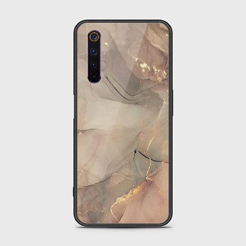 Realme 6 Pro Cover - Mystic Marble Series - HQ Ultra Shine Premium Infinity Glass Soft Silicon Borders Case