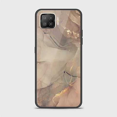 Oppo Reno 4 Lite Cover - Mystic Marble Series - HQ Ultra Shine Premium Infinity Glass Soft Silicon Borders Case