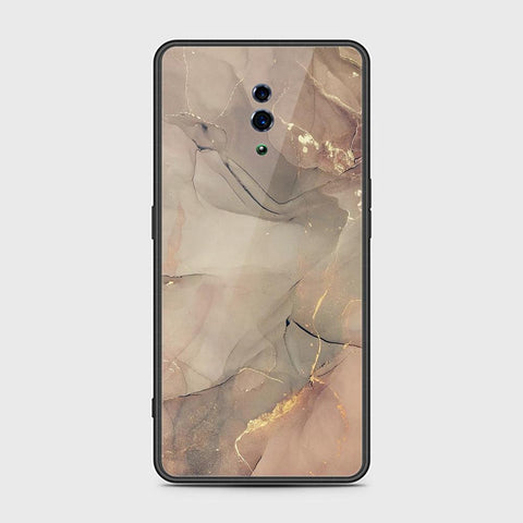 Oppo Reno Cover - Mystic Marble Series - HQ Ultra Shine Premium Infinity Glass Soft Silicon Borders Case