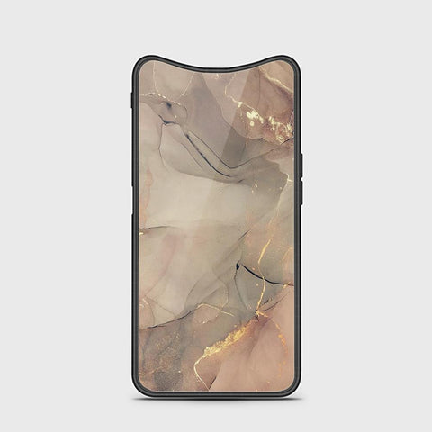 Oppo Find X Cover - Mystic Marble Series - HQ Ultra Shine Premium Infinity Glass Soft Silicon Borders Case