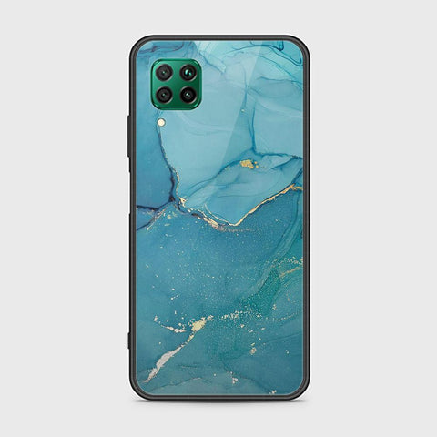 Huawei Nova 6 SE Cover - Mystic Marble Series - HQ Ultra Shine Premium Infinity Glass Soft Silicon Borders Case