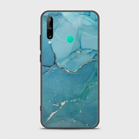 Huawei Y7P Cover - Mystic Marble Series - HQ Ultra Shine Premium Infinity Glass Soft Silicon Borders Case