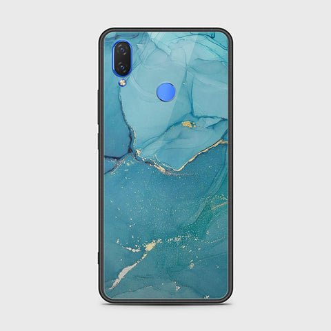 Huawei Y9 2019 Cover - Mystic Marble Series - HQ Ultra Shine Premium Infinity Glass Soft Silicon Borders Case