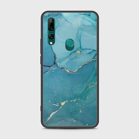 Honor 9X Cover - Mystic Marble Series - HQ Ultra Shine Premium Infinity Glass Soft Silicon Borders Case